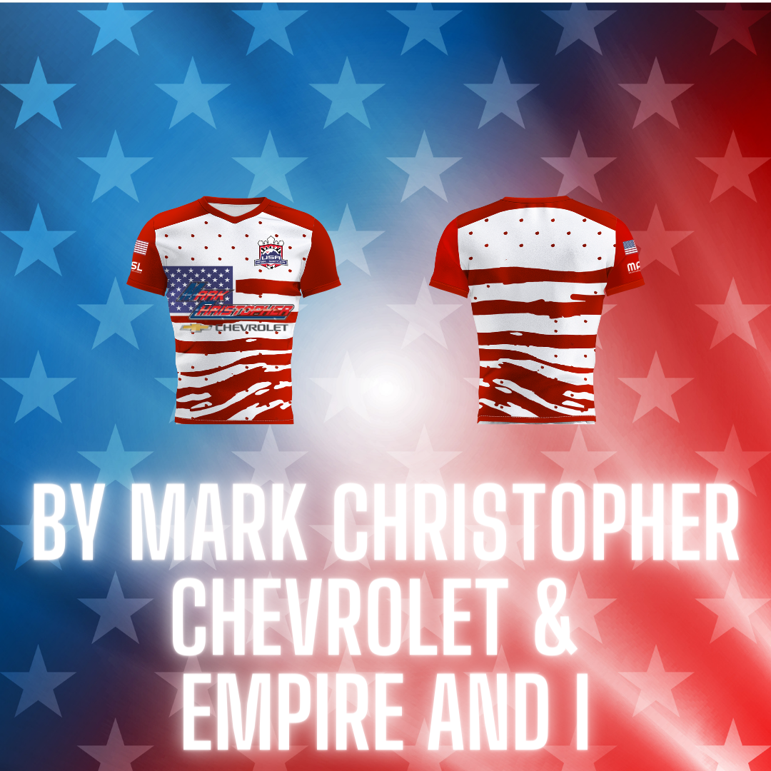 USA Red Men's Replica Player Jersey