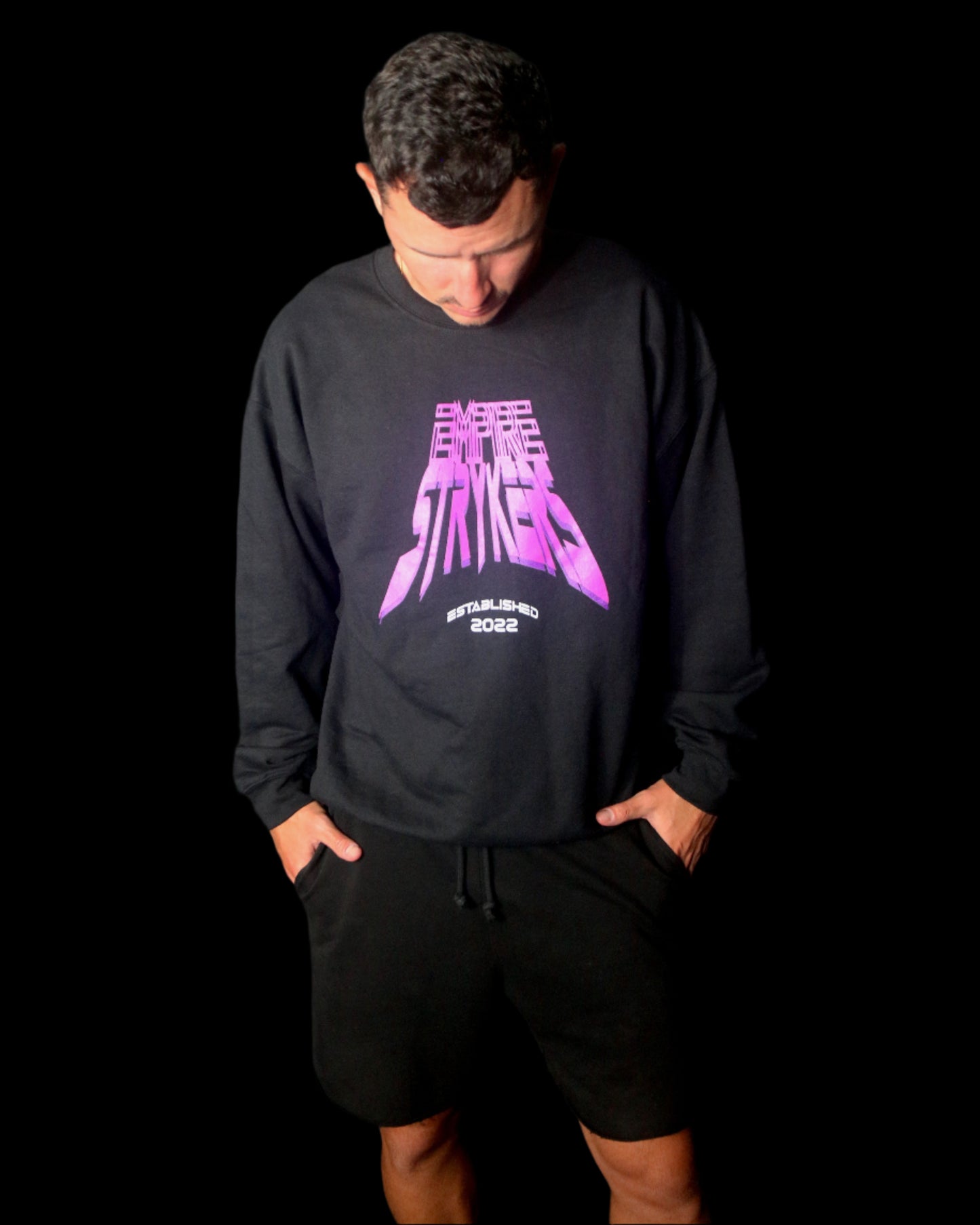 We Are Empire Black Crewneck